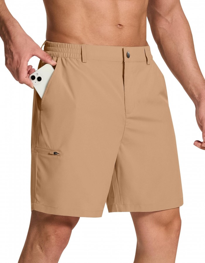 Men's Stretch Golf Pants, Casual Sports Style, Six Pockets