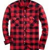 Mens Stylish Long-Sleeve Lapel Shirt