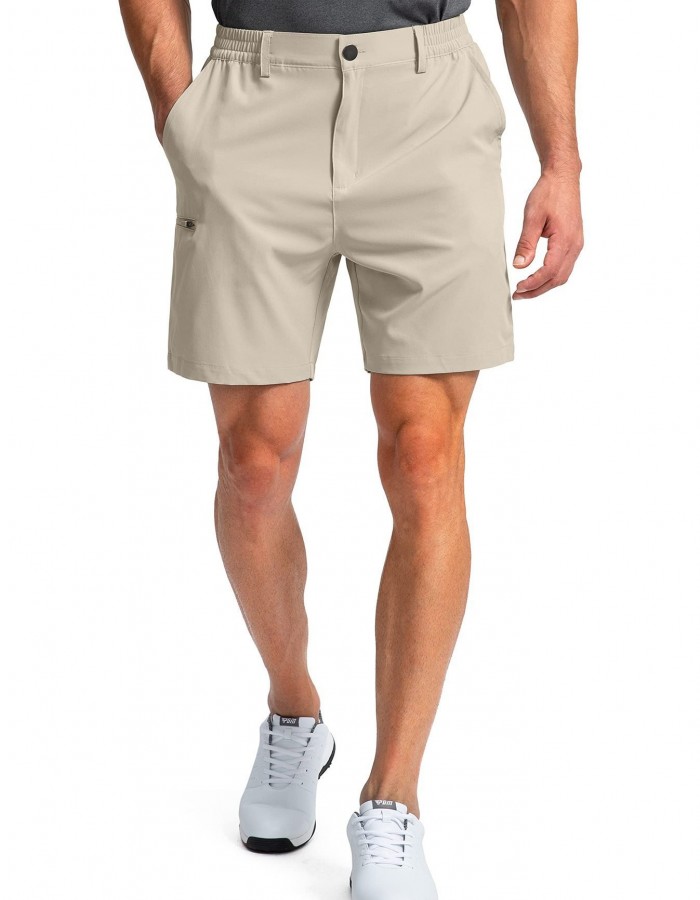 Men's Stretch Golf Pants, Casual Sports Style, Six Pockets