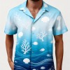 Men's Printed Casual Fashion Short-Sleeve