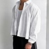 Men's Loose-Fitting All-Match Long-Sleeve Striped Shirt