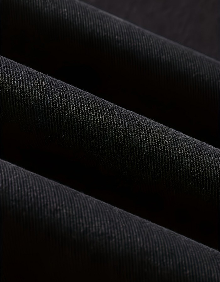 Men's Black Trend Simple All-matching Jeans Fashion Personality