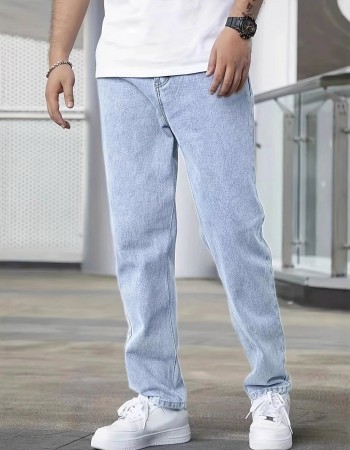 Youth Slim Jeans Men's Fashion Casual Men's Clothing