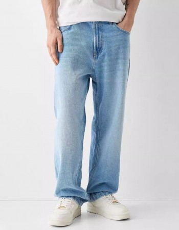 Creative Casual Versatile Men's Straight Jeans