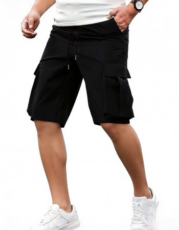 Men's Loose-Fit Casual Pants With Multiple Pockets