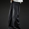 Washed Casual High-Street Loose Wide-Leg Cargo Pants
