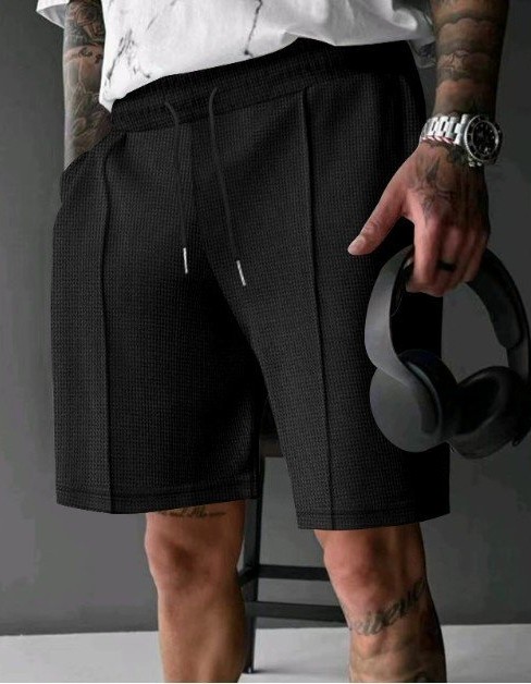Solid Color Versatile Casual Five-point Sports Shorts