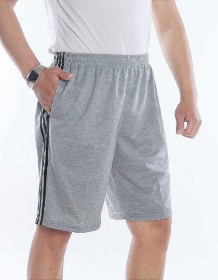 Men's Sporty Casual Shorts Patchwork Cropped Trousers