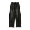 Wide-leg Washed Denim Jeans Mens Loose Casual Pants