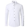 Four-way Stretch Wrinkle-resistant Lightweight Mens Non-iron Shirt