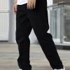 Men's Black Trend Simple All-matching Jeans Fashion Personality