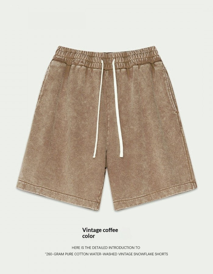 Casual All-match Washed Distressed Pants For Men