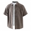 Men's Fashionable Casual Loose Short-Sleeve Shirt