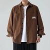 100 Cotton Men's Workwear Long-Sleeve Shirt