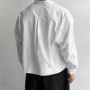Men's Loose-Fitting All-Match Long-Sleeve Striped Shirt