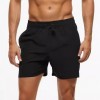 Summer Men's Solid-Colored Athletic Casual Cropped Shorts