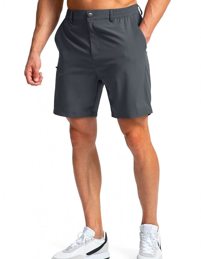 Men's Stretch Golf Pants, Casual Sports Style, Six Pockets