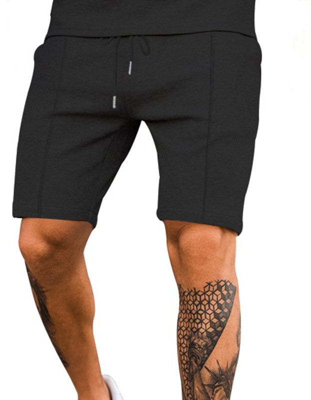 Solid Color Versatile Casual Five-point Sports Shorts
