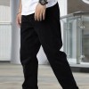 Men's Black Trend Simple All-matching Jeans Fashion Personality