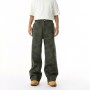 Camouflage Basic Style Straight Washed Jeans