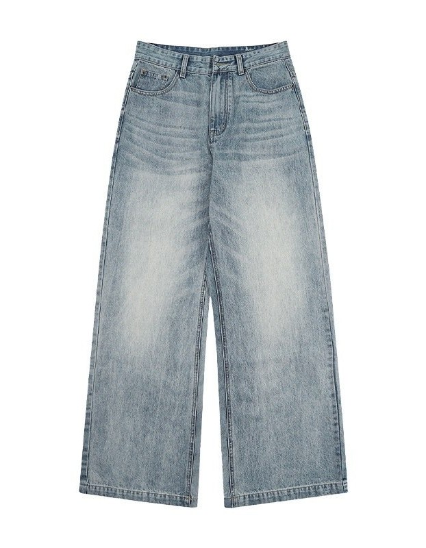 New Light Blue Washed Jeans For Men