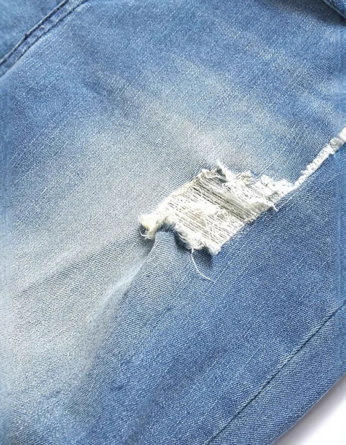 Men's Ripped Fashion Personality Street Trend Style Jeans