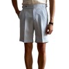 Men's Blue Striped Bubble Chino Trousers