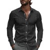 Men's Printed Long-Sleeve Shirt