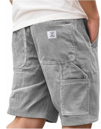 Men's Multi-Pocket Workwear Vintage Corduroy Shorts