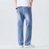 Washed Cleanfit Men's Light Blue Jeans