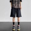Waterproof Cargo Shorts Mens Loose Cropped Trousers