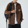100 Cotton Men's Workwear Long-Sleeve Shirt