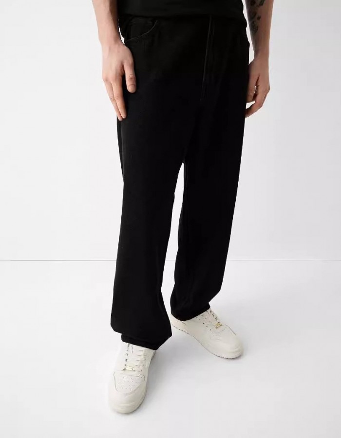 Creative Casual Versatile Men's Straight Jeans
