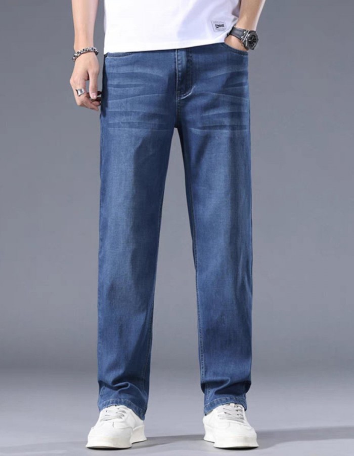 Thin Straight Loose High-end Business Casual Long Pants Men
