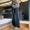 Flared Jeans Solid Color Plus Size Oversized Retro Version