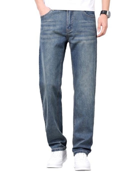 Loose Straight Summer Thin Men's Jeans