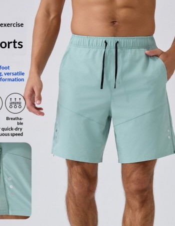 Men's Loose Cropped Pants Running Casual Shorts