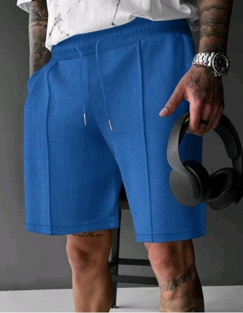 Solid Color Versatile Casual Five-point Sports Shorts