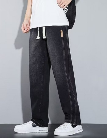 High-looking Comfortable Straight Loose Wide-leg Men's Casual Jeans