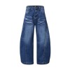 Mens High-Street Relaxed Premium-Looking Versatile Wide-Leg Pants