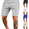 Solid Color Versatile Casual Five-point Sports Shorts