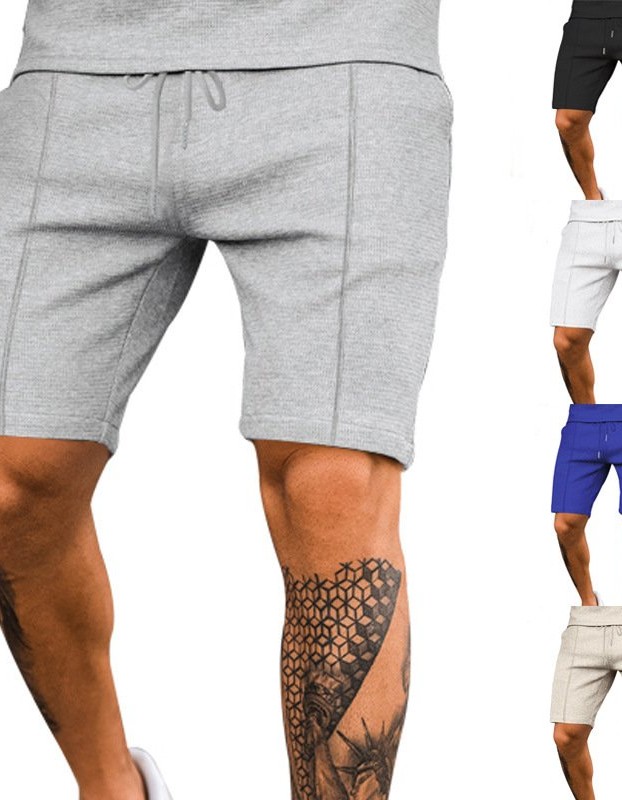 Solid Color Versatile Casual Five-point Sports Shorts