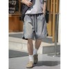 Men's Denim Shorts Straight-Leg Casual Shorts
