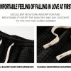 Men's Casual Loose Striped Webbing Trendy Plaid Sports Shorts