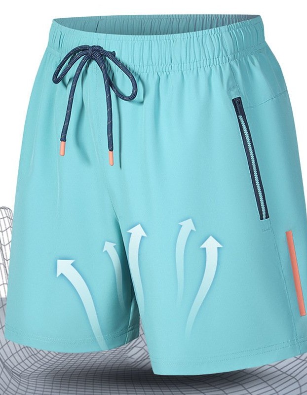 Fashion Personality Men's Ice Silk Beach Pants