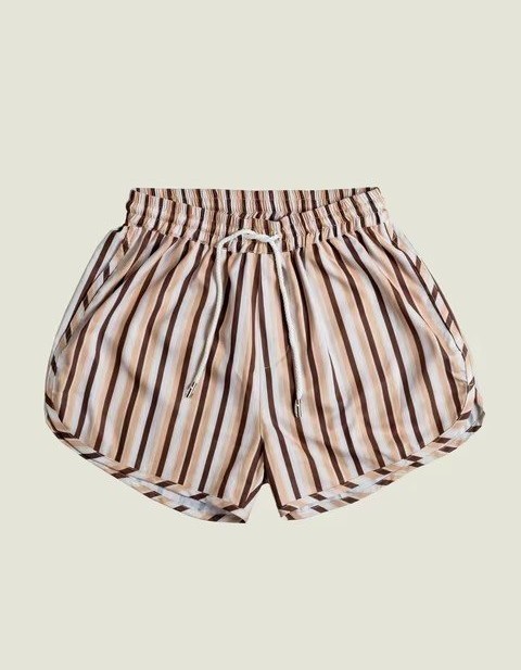 Men's Sports Casual Shorts Polyester Woven Quick-drying Full Printed Single Layer Beach Pants