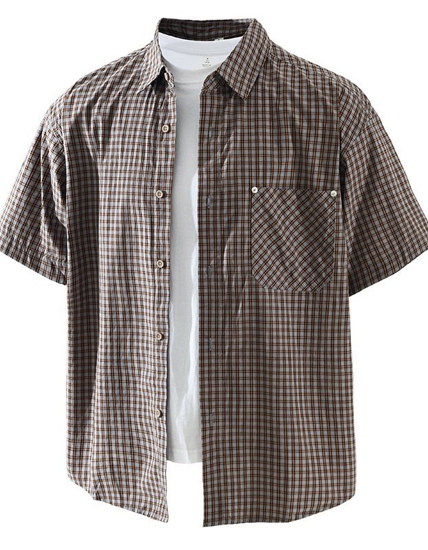 Men's Fashionable Casual Loose Short-Sleeve Shirt