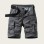 Micro Elastic Multi-pocket Workwear Loose Straight Casual Shorts