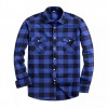 Mens Stylish Long-Sleeve Lapel Shirt