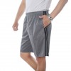 Men's Sporty Casual Shorts Patchwork Cropped Trousers